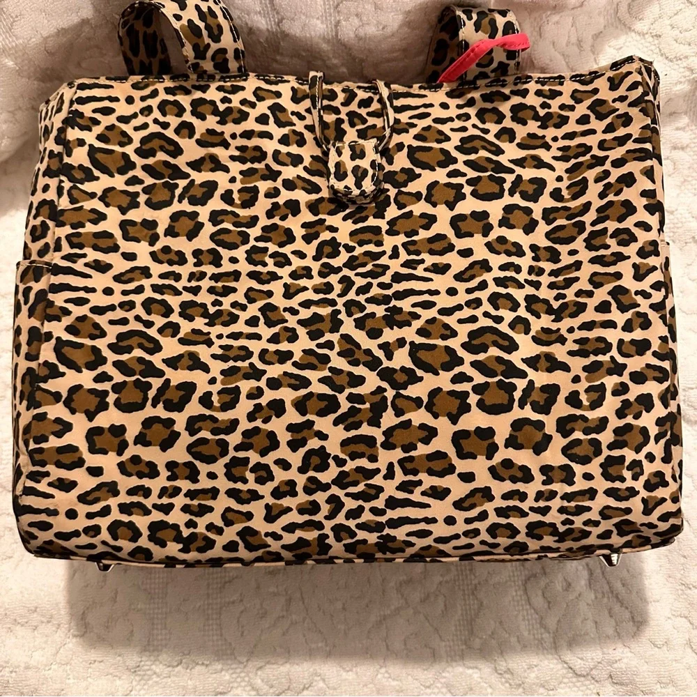 Nordstrom | Bag | Leopard Print Diaper Bag with Wristlet